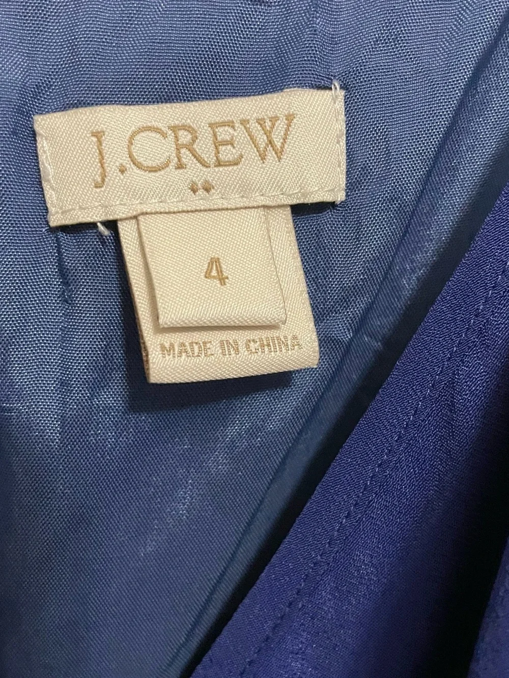 J. Crew simple cobalt